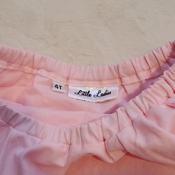 Little Ladies Pink Skirted Bloomer - Picture 2 of 2